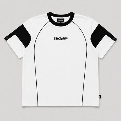 BEMAJOR Unisex Sporty Oversize Tee | Motorsport Collection