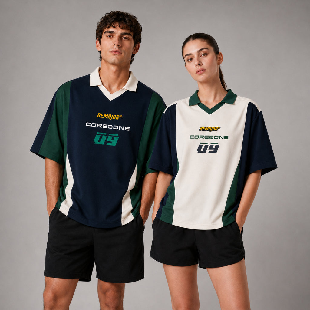 BEMAJOR Unisex Oversized Polo | Corezone 09 Collection