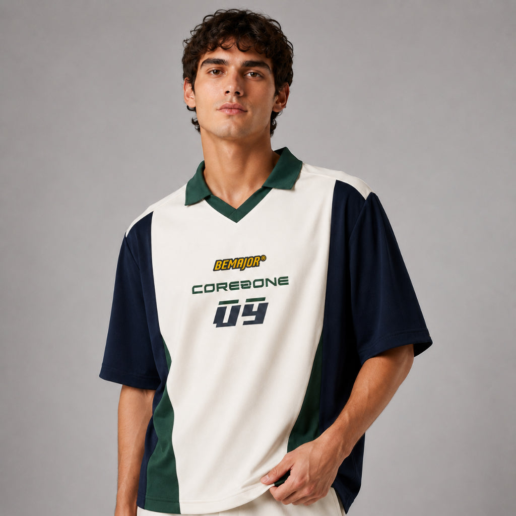 BEMAJOR Unisex Oversized Polo | Corezone 09 Collection