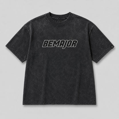 BEMAJOR Unisex Oversize Graphic Tee | Drip Denim Collection