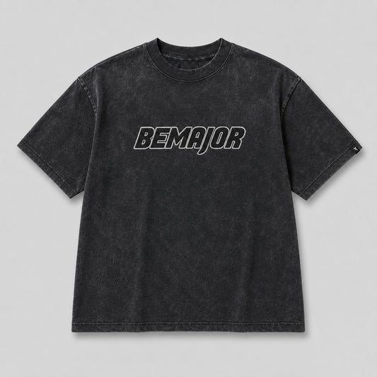 BEMAJOR Unisex Oversize Graphic Tee | Drip Denim Collection