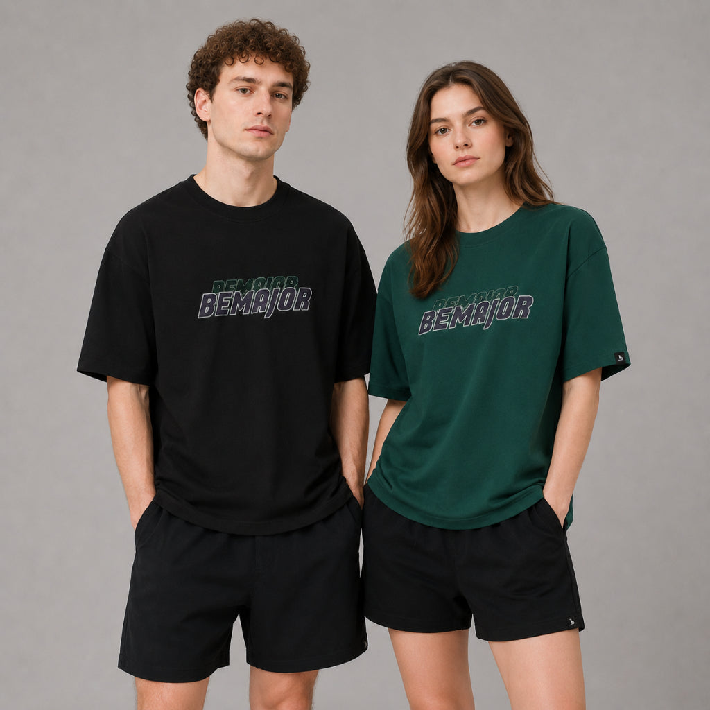 BEMAJOR Unisex Oversize Tee | Sport Collection
