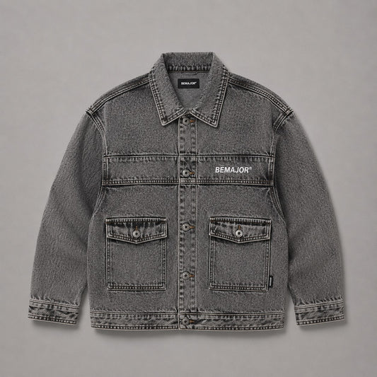 BEMAJOR Men Denim Jacket | Drip Denim Collection