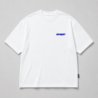 BEMAJOR Unisex Oversize Minimal Logo Tee