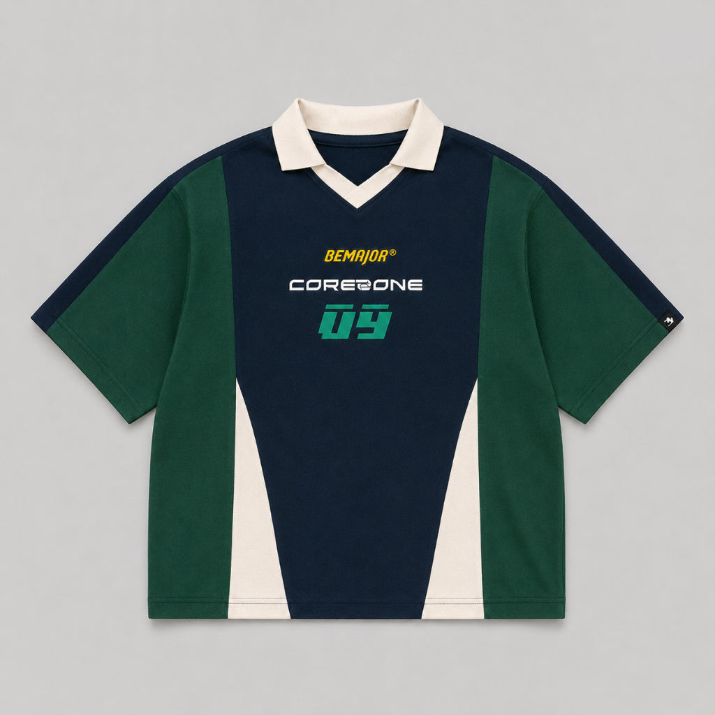BEMAJOR Unisex Oversized Polo | Corezone 09 Collection