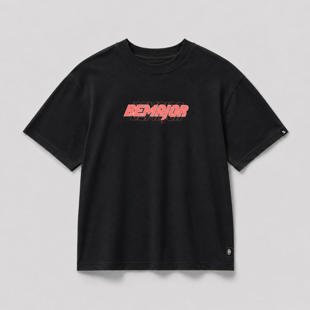 BEMAJOR Unisex Oversize Graphic Tee | Logo Tee Collection