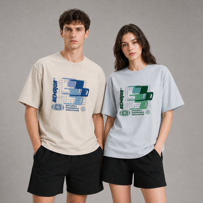 BEMAJOR Unisex Oversize Graphic Tee