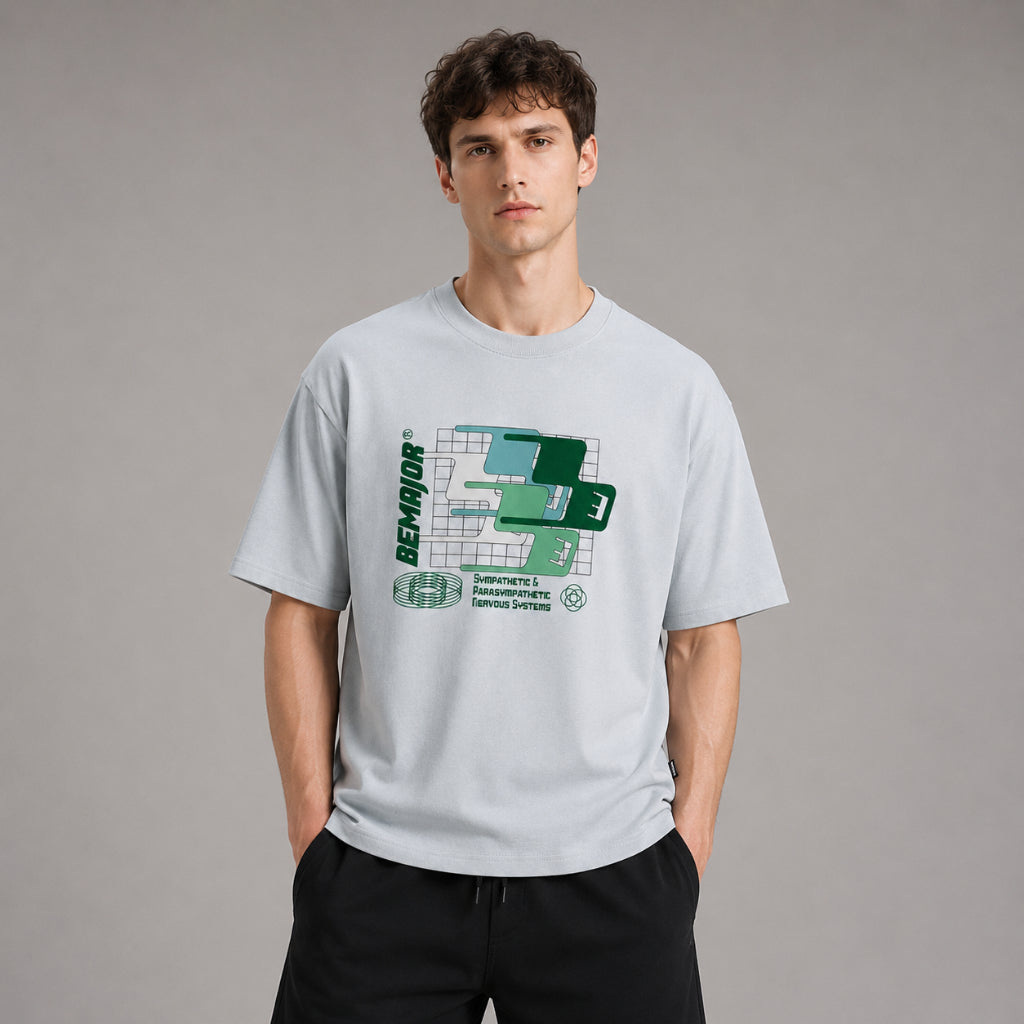 BEMAJOR Unisex Oversize Graphic Tee