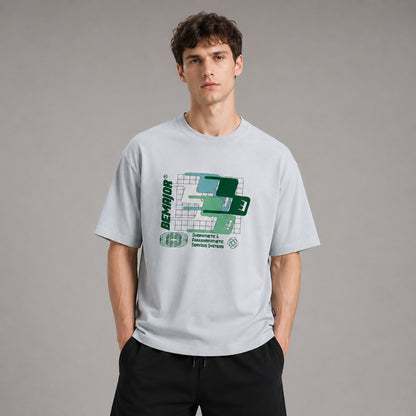 BEMAJOR Unisex Oversize Graphic Tee