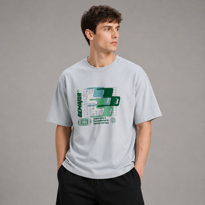 BEMAJOR Unisex Oversize Graphic Tee