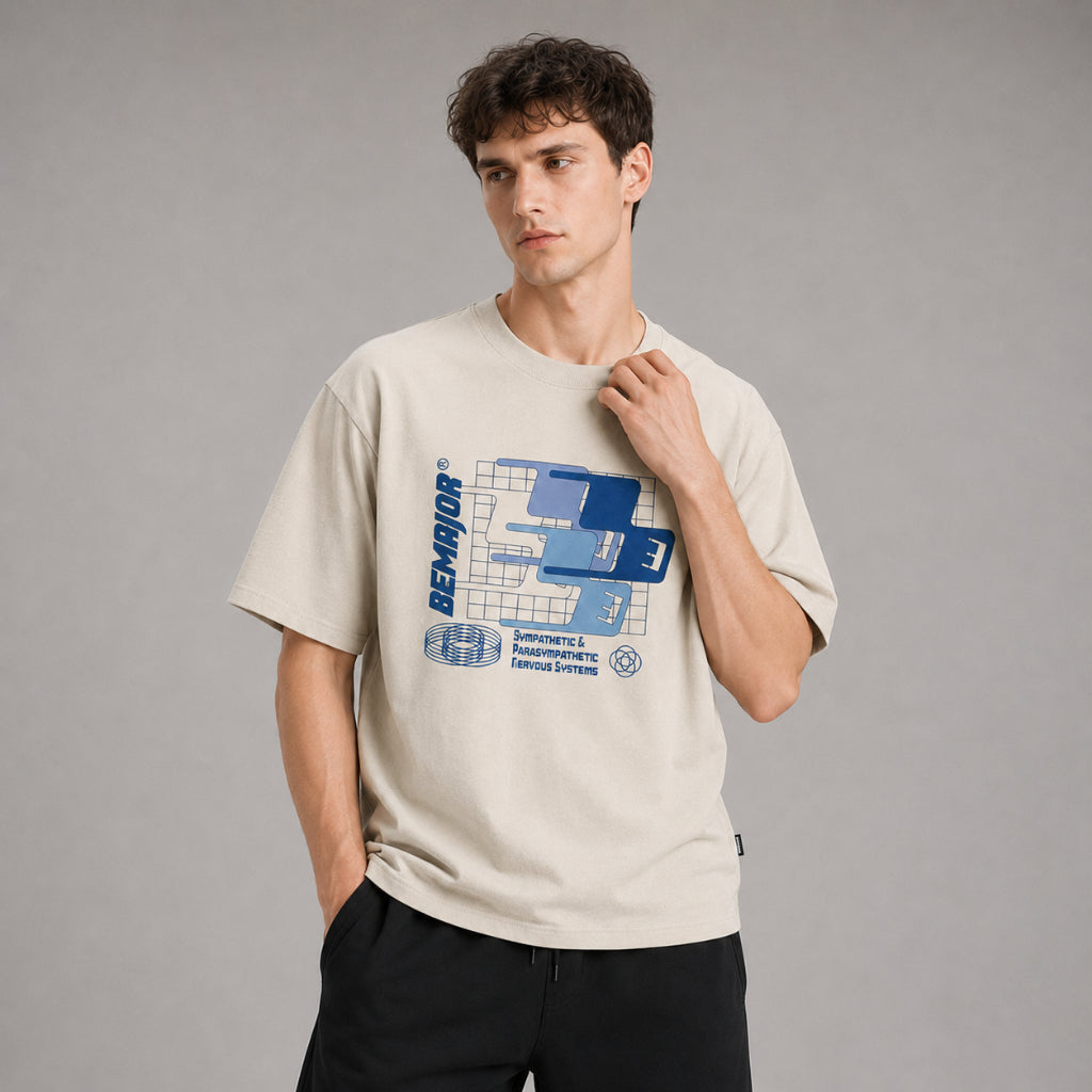BEMAJOR Unisex Oversize Graphic Tee