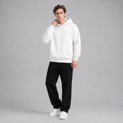 BEMAJOR Men Overlaid Wide Leg Pants