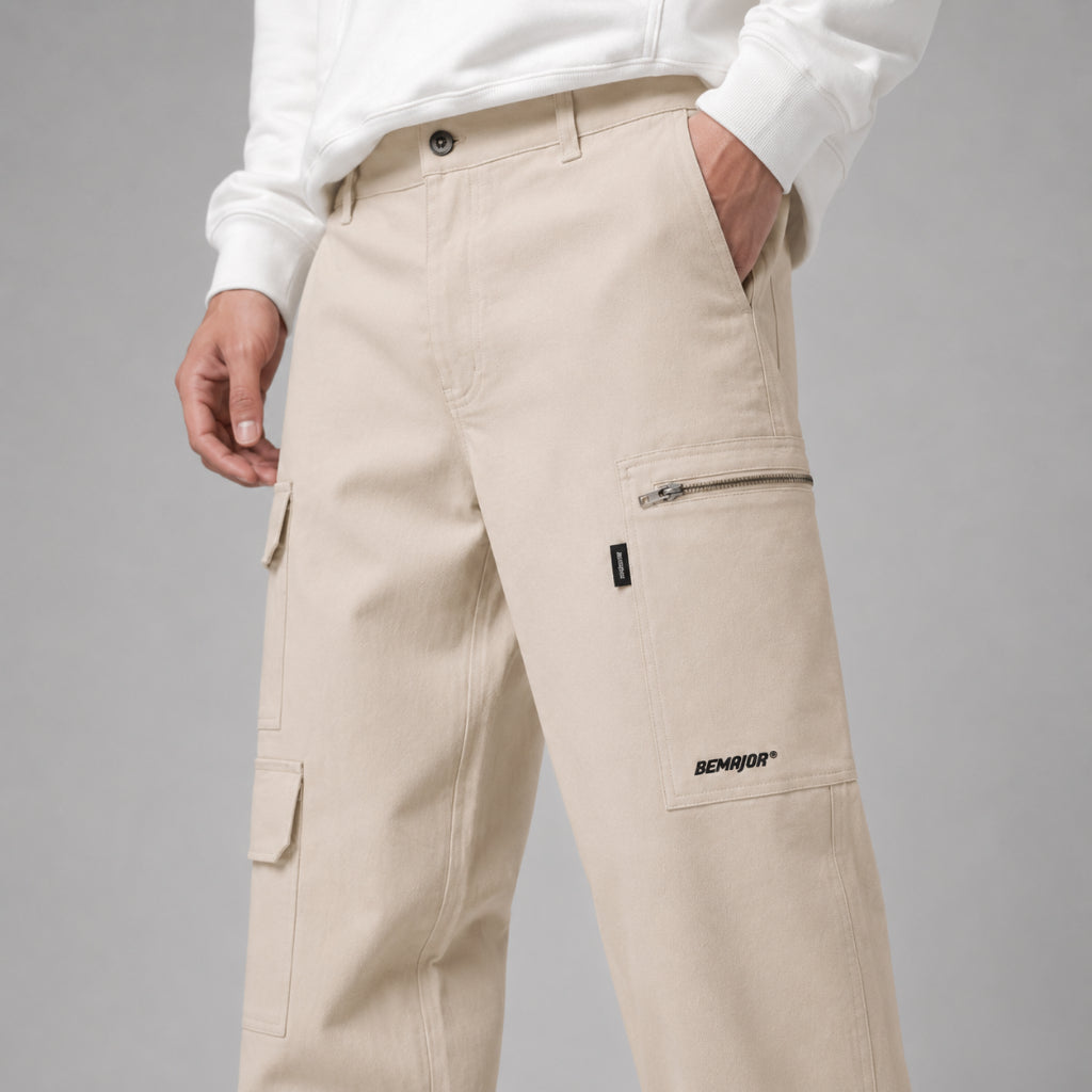 BEMAJOR Men Cargo Pants