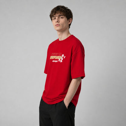 BEMAJOR Unisex Wild Defined Oversize Graphic Tee