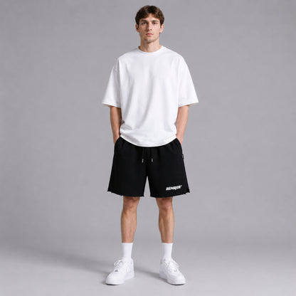 BEMAJOR Men Cotton Shorts