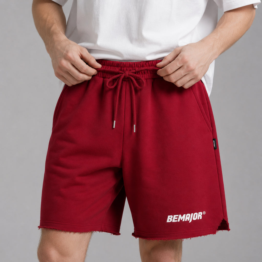 BEMAJOR Men Cotton Shorts