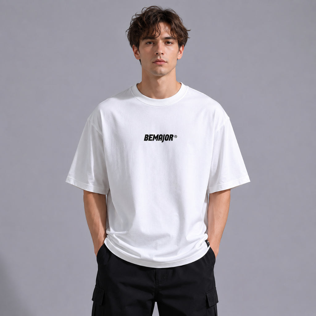 BEMAJOR Self Present Oversize Graphic Tee | Bluecore Collection