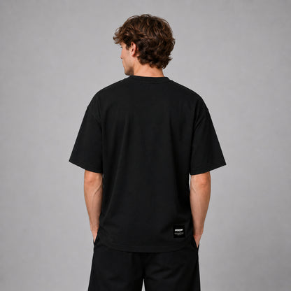 BEMAJOR Unisex Oversize Logo Graphic Tee | Bluecore Collection