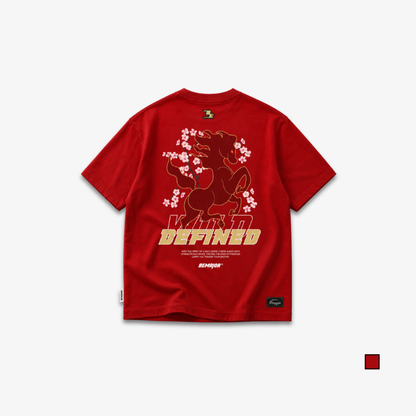 BEMAJOR Unisex Wild Defined Oversize Graphic Tee