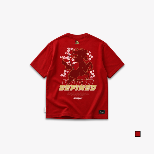 BEMAJOR Unisex Wild Defined Oversize Graphic Tee