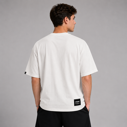 BEMAJOR Unisex Oversize Graphic Tee | Drip Denim Collection