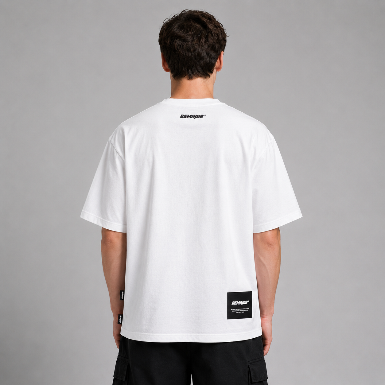 BEMAJOR Unisex Oversize Graphic Tee | Logo Tee Collection