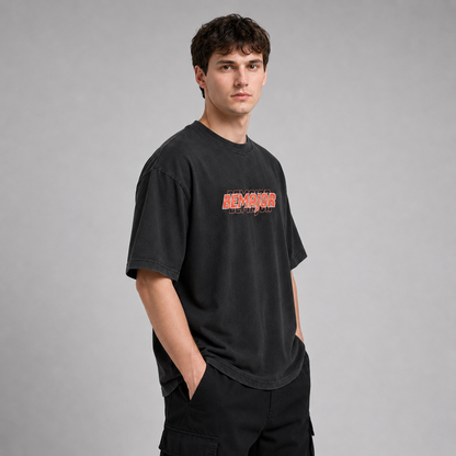 BEMAJOR Unisex Oversize Graphic Tee | Logo Tee Collection