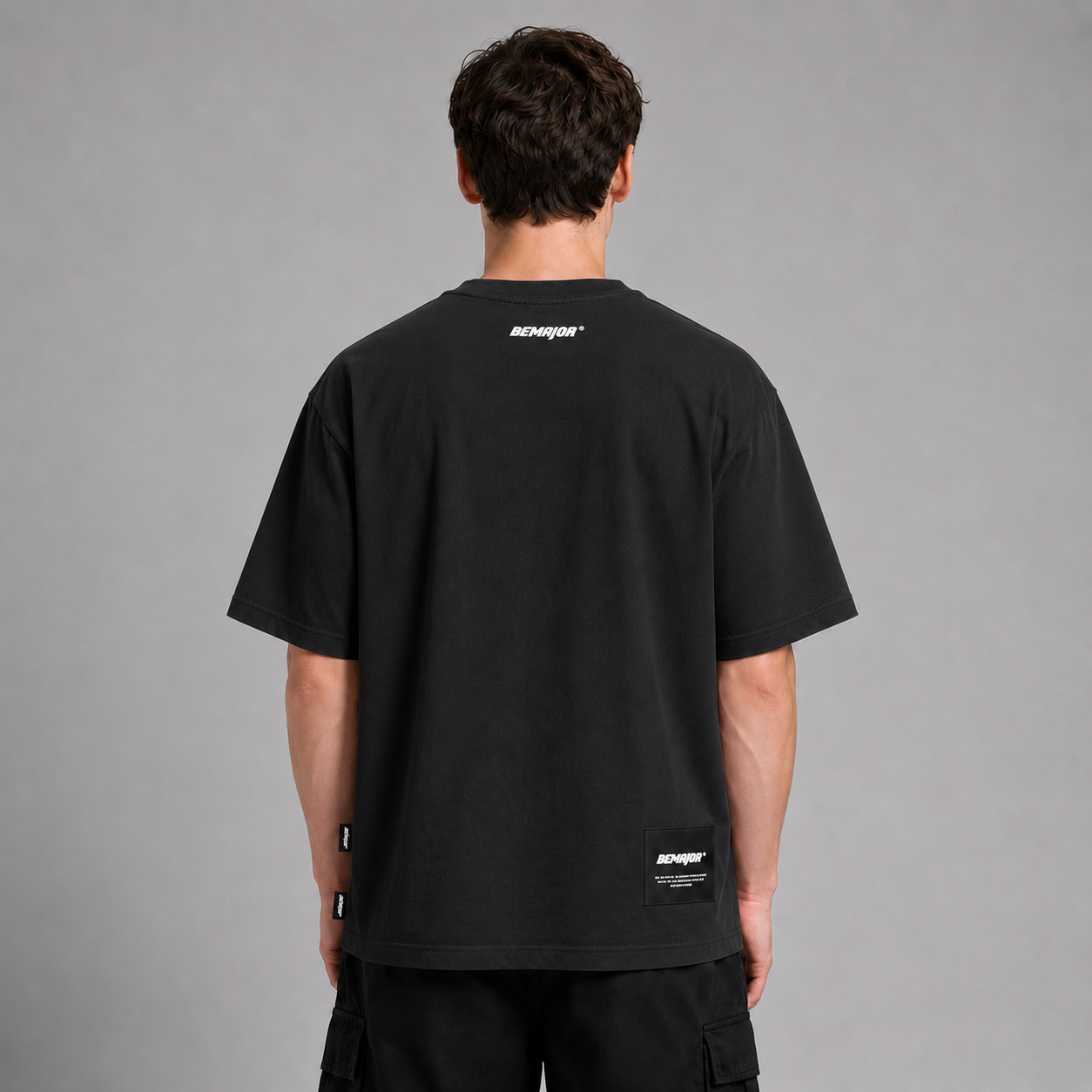 BEMAJOR Unisex Oversize Graphic Tee | Logo Tee Collection