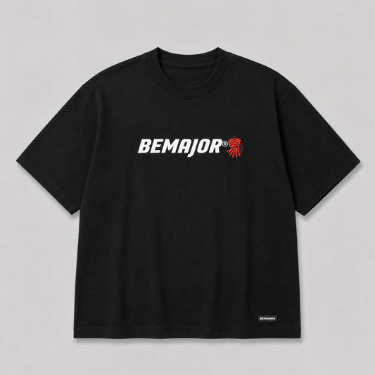 BEMAJOR Oversize Short Sleeve Graphic Tee Men | CNY Collection