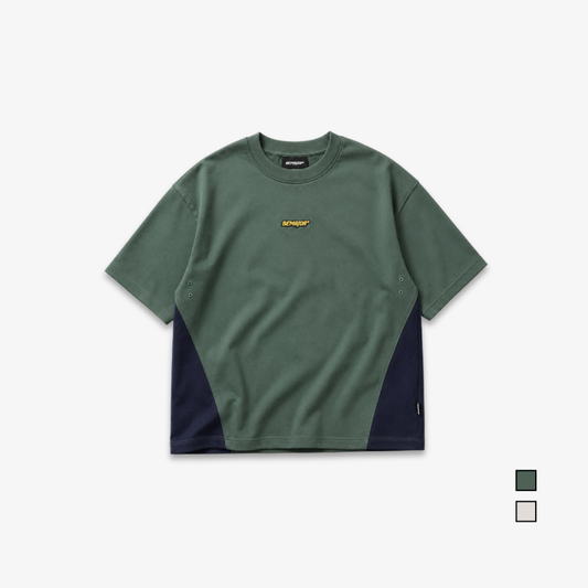 BEMAJOR Unisex Colorblock Oversize Tee | Corezone 09 Collection
