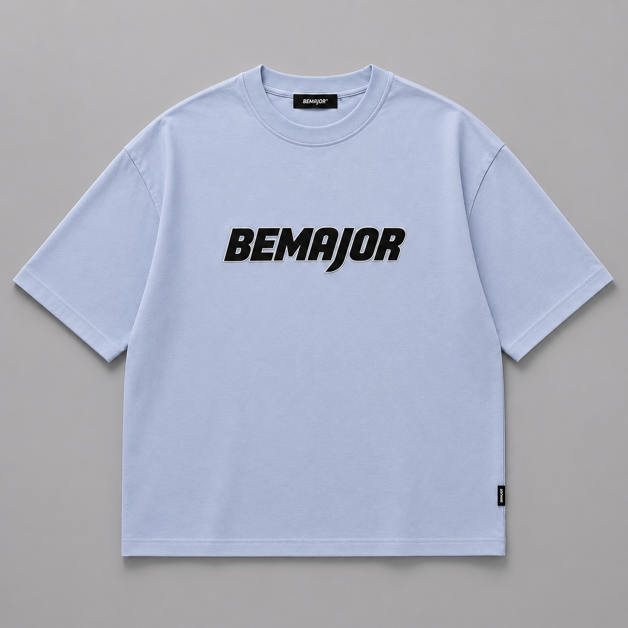 BEMAJOR Unisex Oversize Logo Graphic Tee | Bluecore Collection
