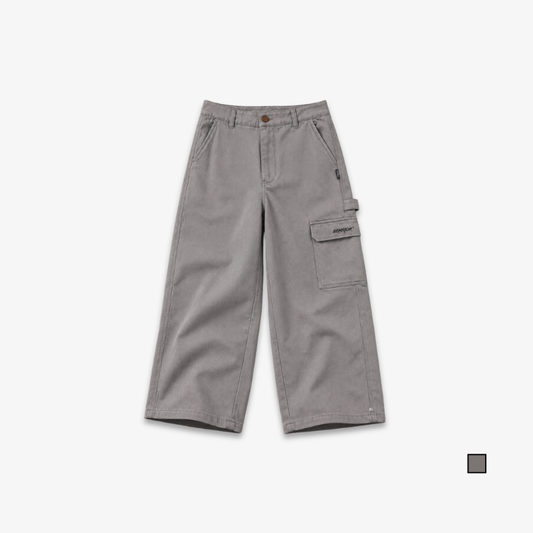 BEMAJOR Men Wide Leg Cargo Pants