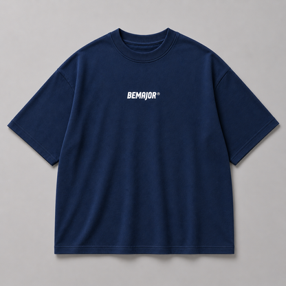 BEMAJOR Self Present Oversize Graphic Tee | Bluecore Collection