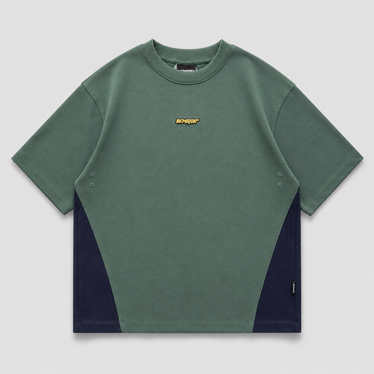 BEMAJOR Unisex Colorblock Oversize Tee | Corezone 09 Collection