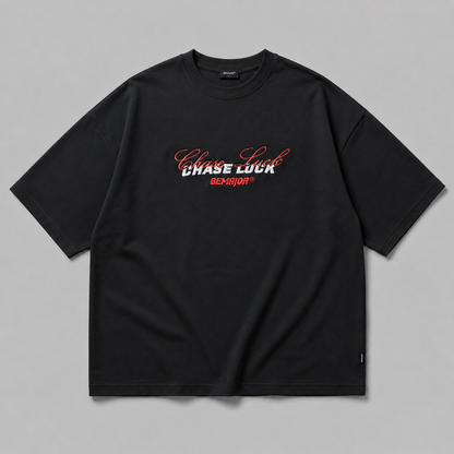 BEMAJOR Unisex Chase Luck Oversized Graphic Tee
