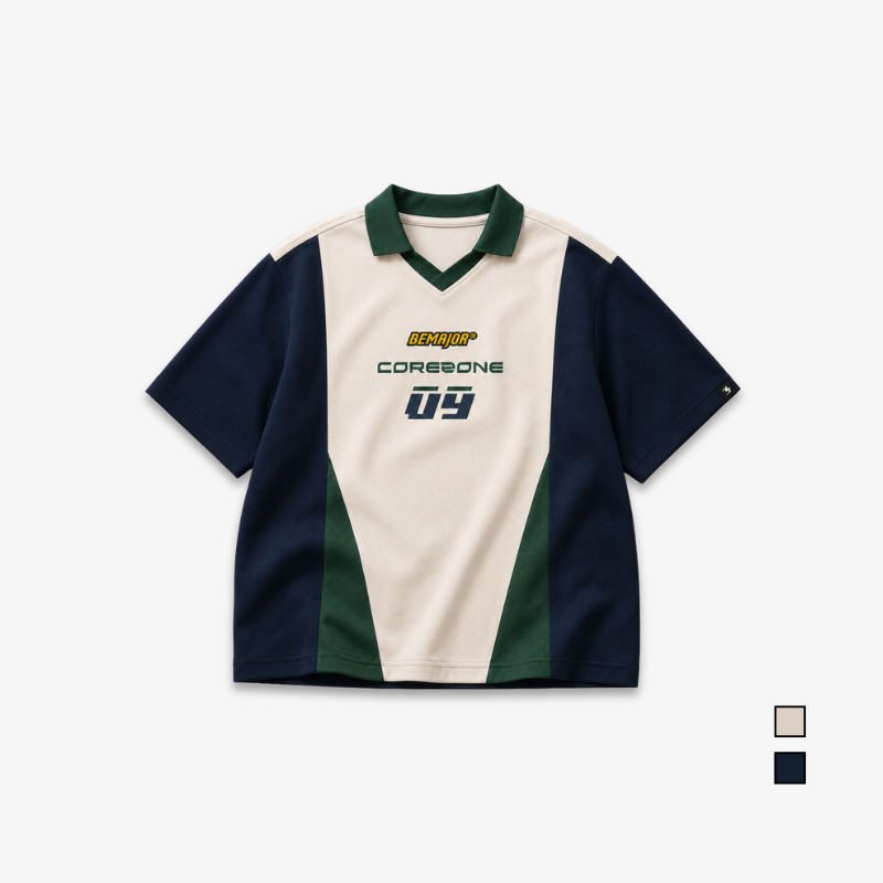 BEMAJOR Unisex Oversized Polo | Corezone 09 Collection