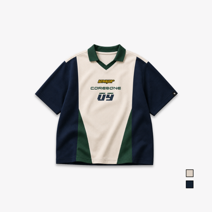 BEMAJOR Unisex Oversized Polo | Corezone 09 Collection