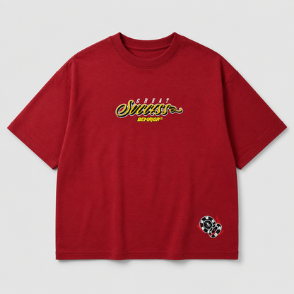BEMAJOR Unisex Great Success Oversize Graphic Tee