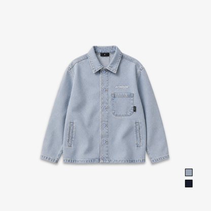 BEMAJOR Men Denim Jacket | Drip Denim Collection