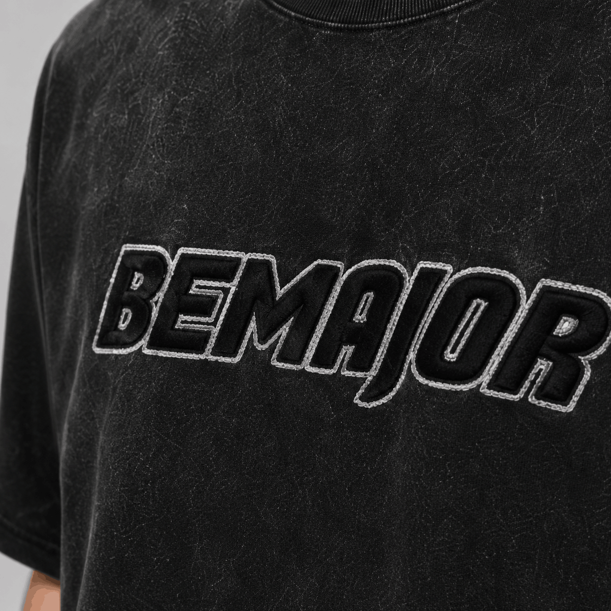 BEMAJOR Unisex Oversize Graphic Tee | Drip Denim Collection