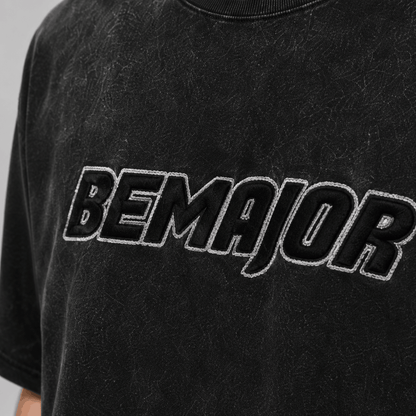 BEMAJOR Unisex Oversize Graphic Tee | Drip Denim Collection
