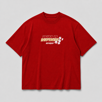 BEMAJOR Unisex Wild Defined Oversize Graphic Tee