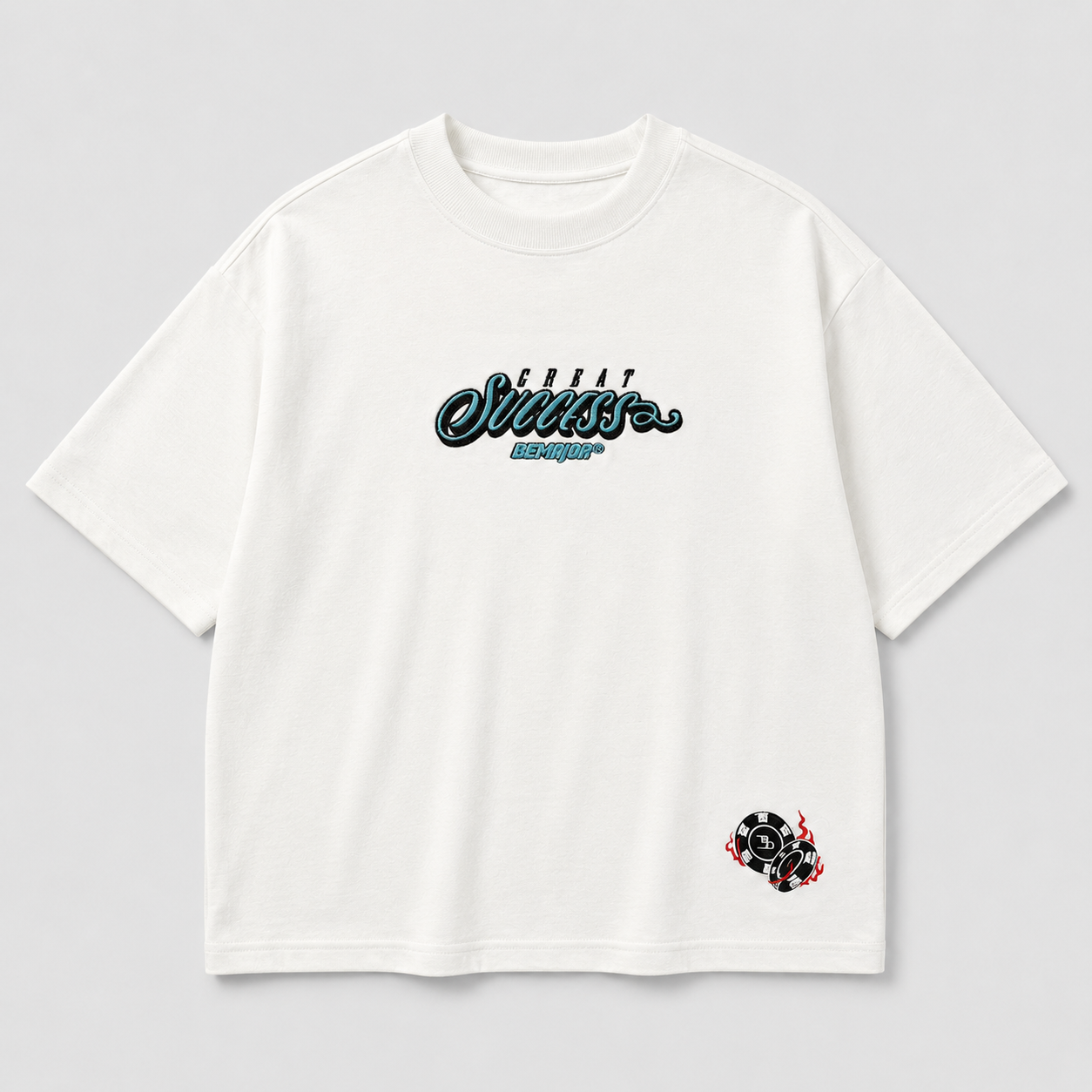 BEMAJOR Unisex Great Success Oversize Graphic Tee