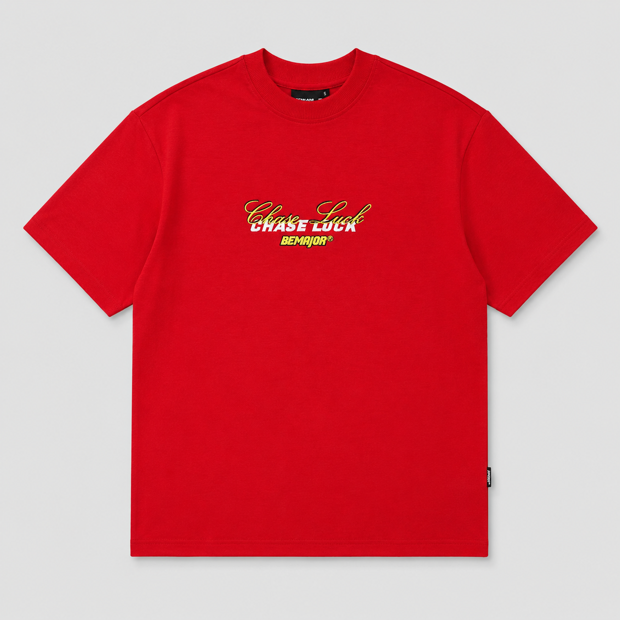 BEMAJOR Unisex Chase Luck Oversized Graphic Tee